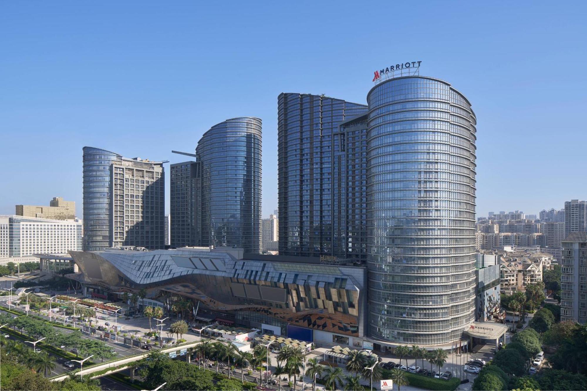 Nanning Marriott Hotel Exterior foto